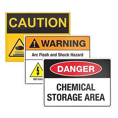 CAUTION  
WARNING  
Arc Flash and Shock Hazard  
DANGER  
600 Volts  
CHEMICAL STORAGE AREA
