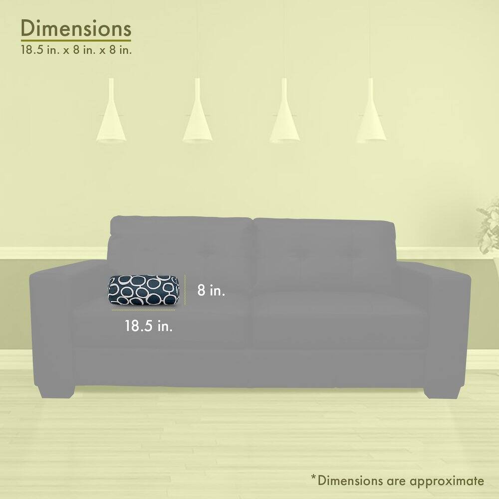 Dimensions  
18.5 in. x 8 in. x 8 in.  

8 in.  
18.5 in.  

*Dimensions are approximate