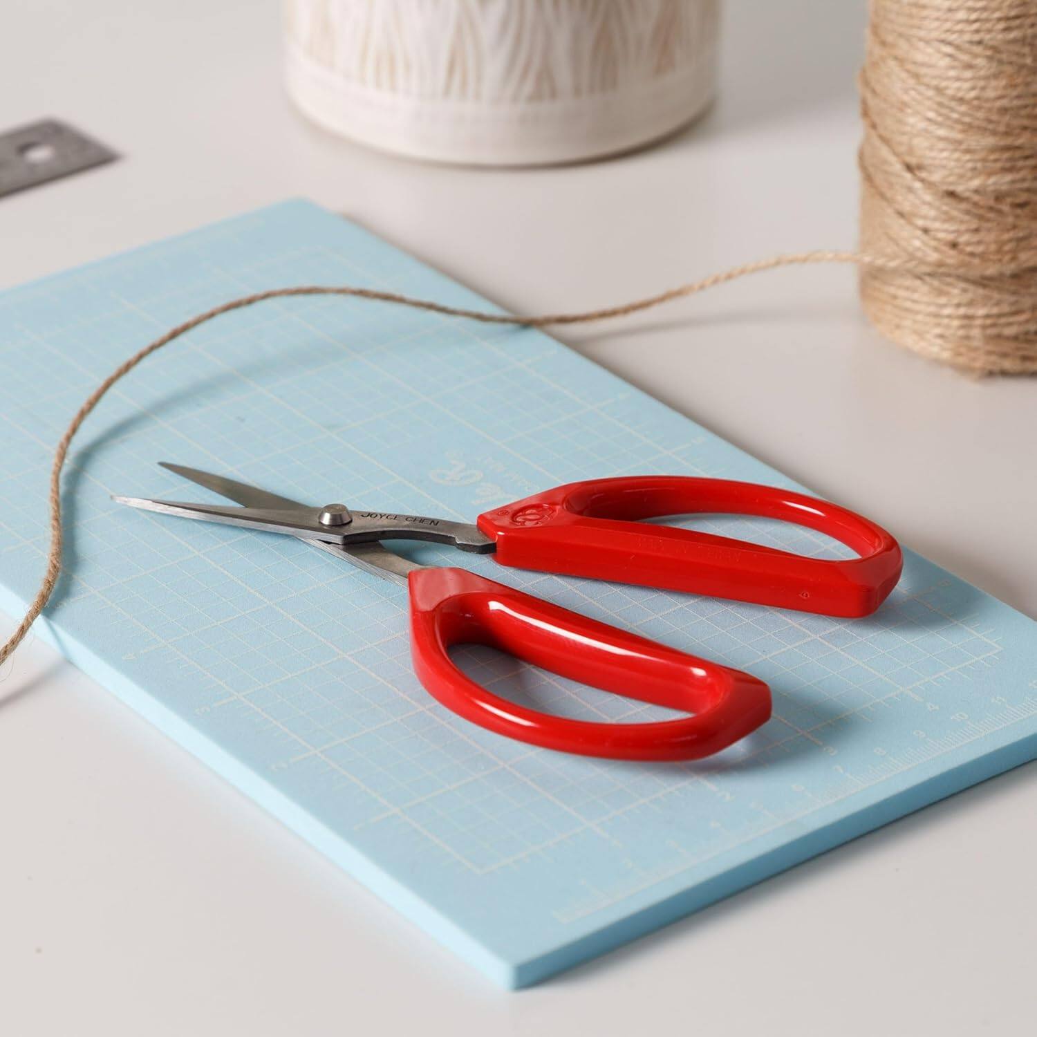 Alt View 7. Escali - Joyce Chen Original Unlimited Kitchen Scissors with Red Handles - Red.