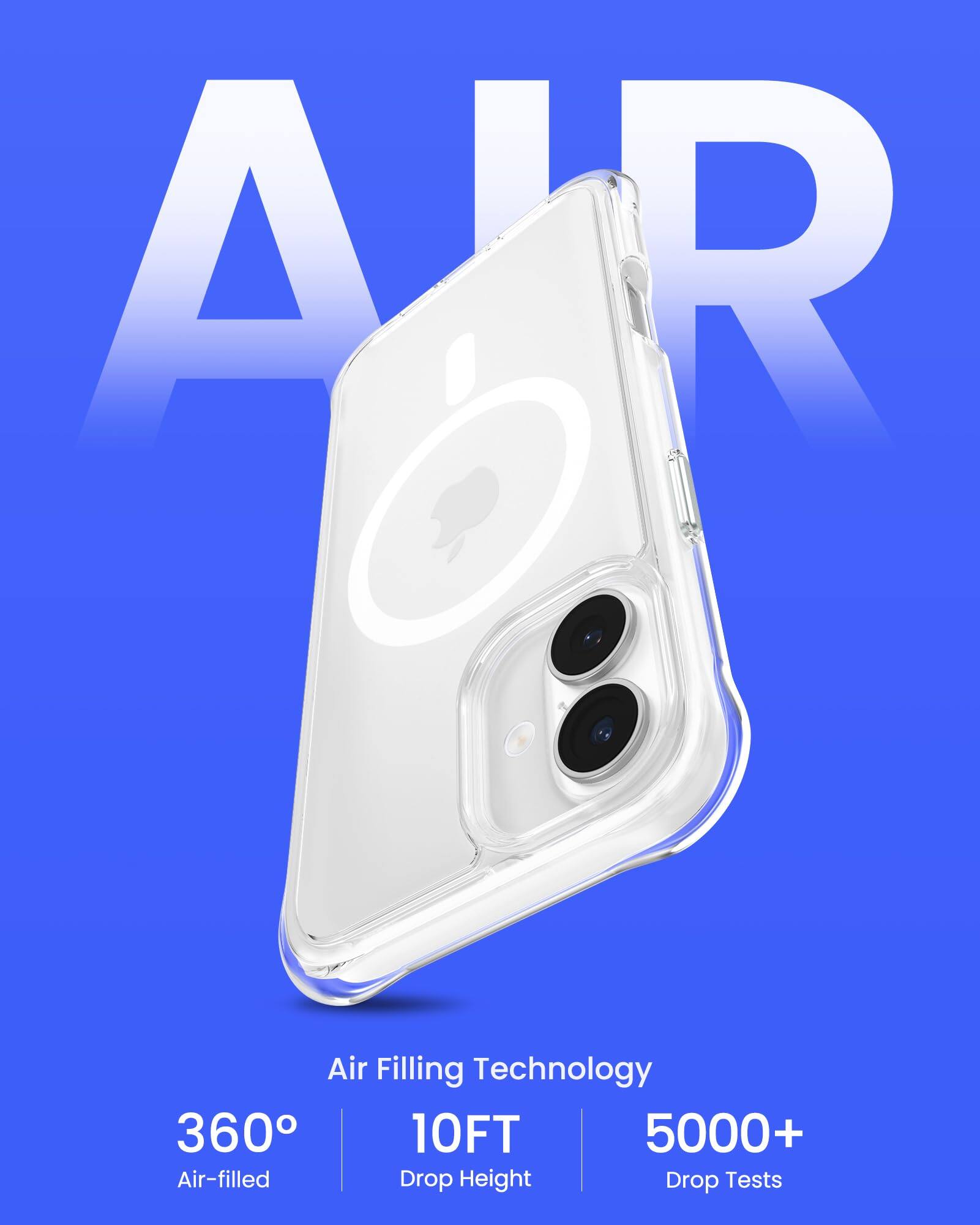 AR Air Filling Technology 360° 10FT 5000+ Air-filled Drop Height Drop Tests