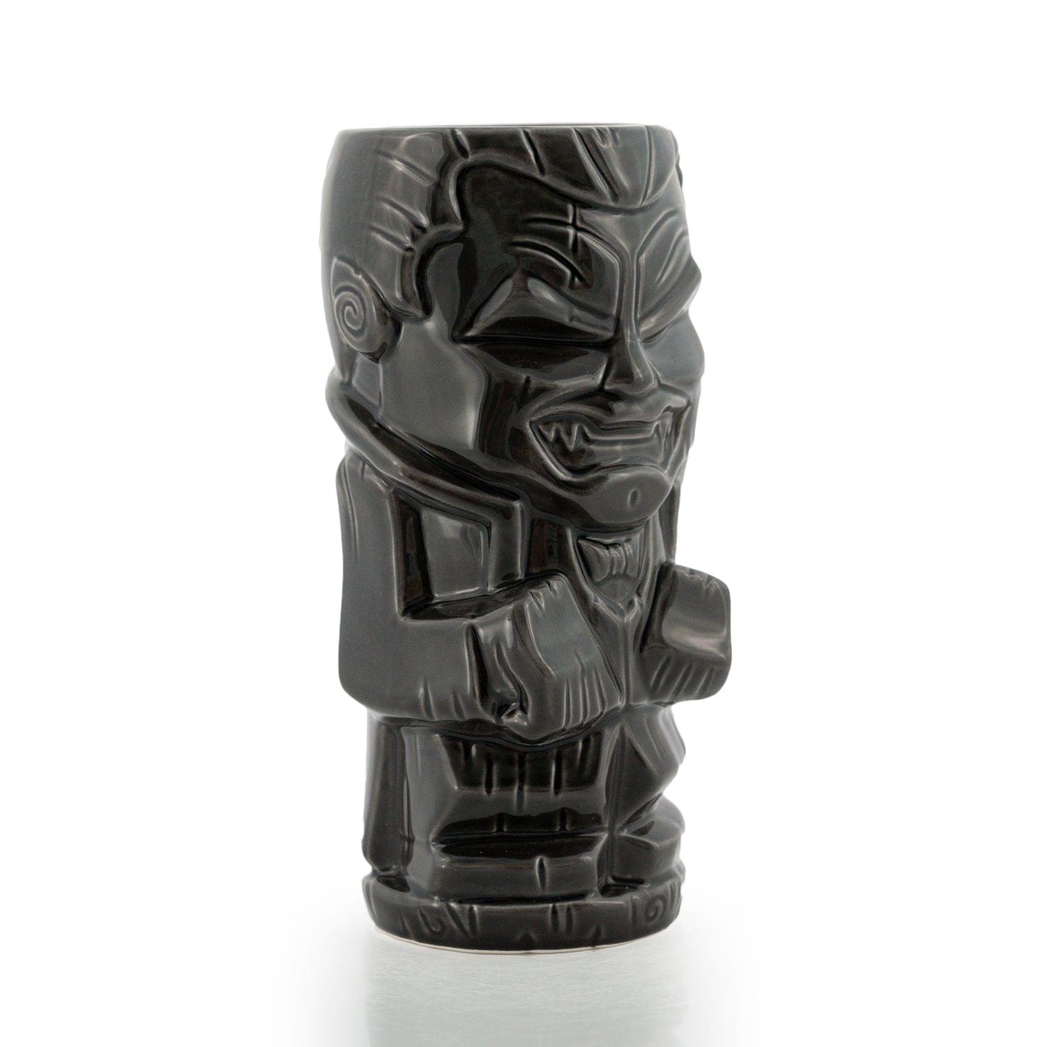 Alt View 1. ThinkGeek - Geeki Tikis Monsters Dracula Ceramic Mug | Holds 17 Ounces - Black.