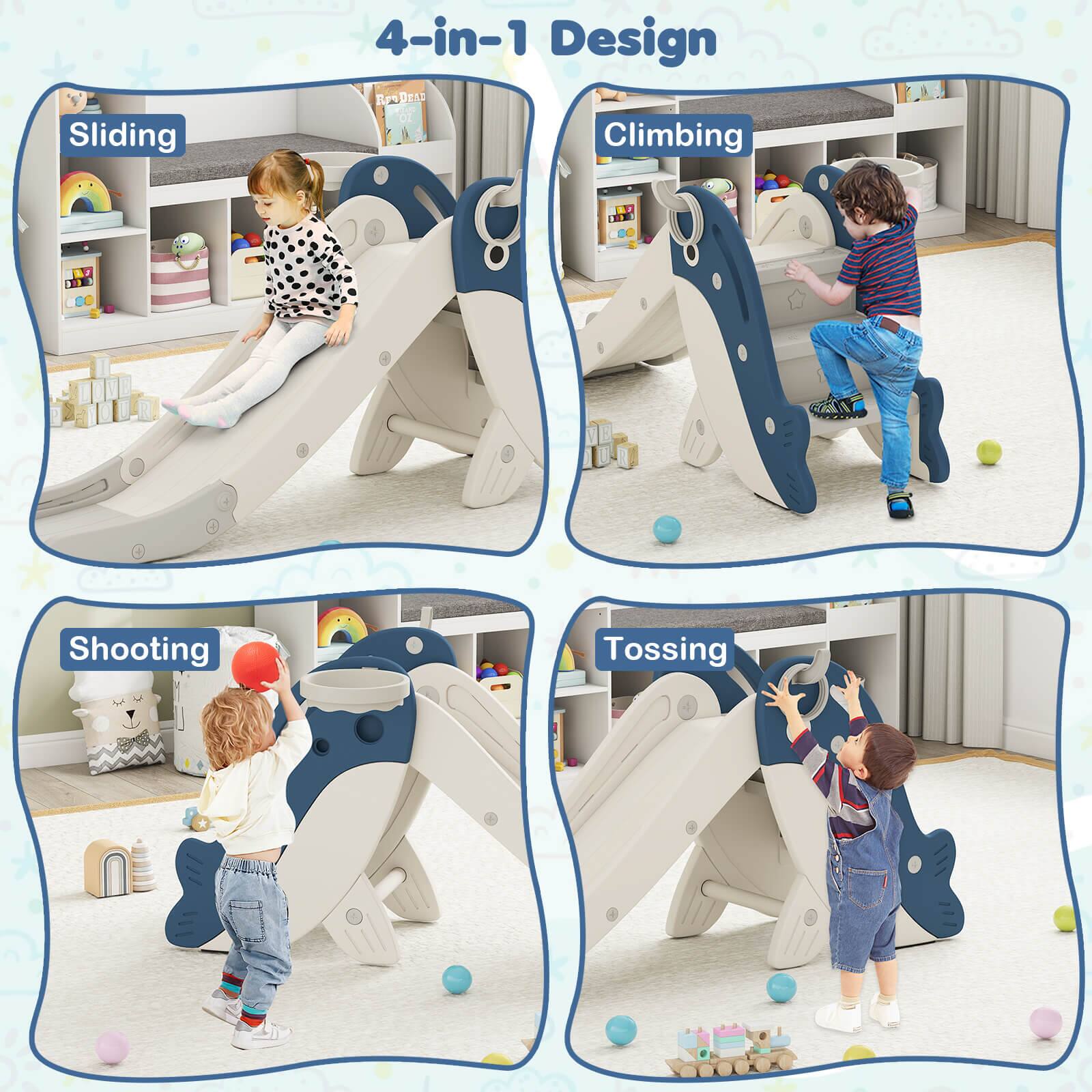 Sliding, Climbing, Shooting, Tossing