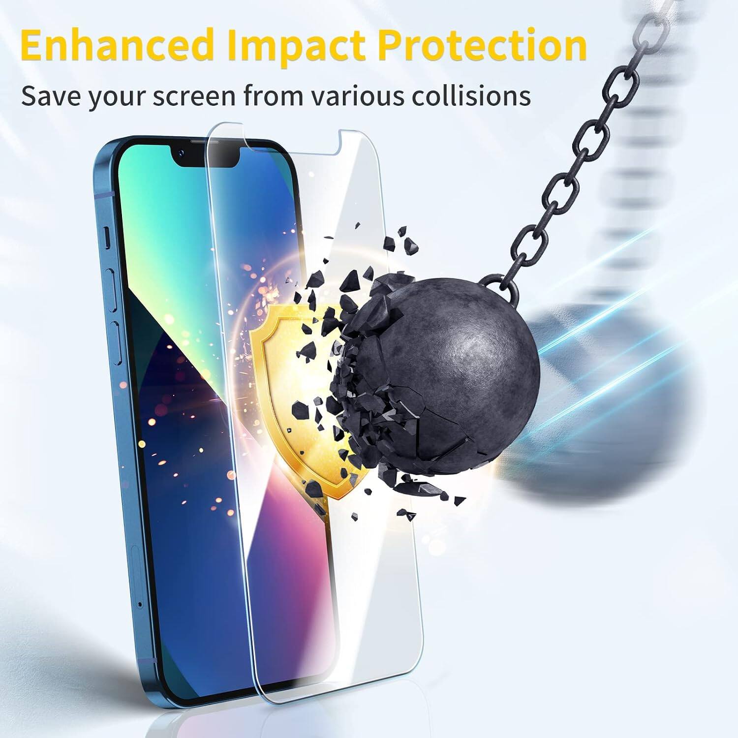 Enhanced Impact Protection  
Save your screen from various collisions