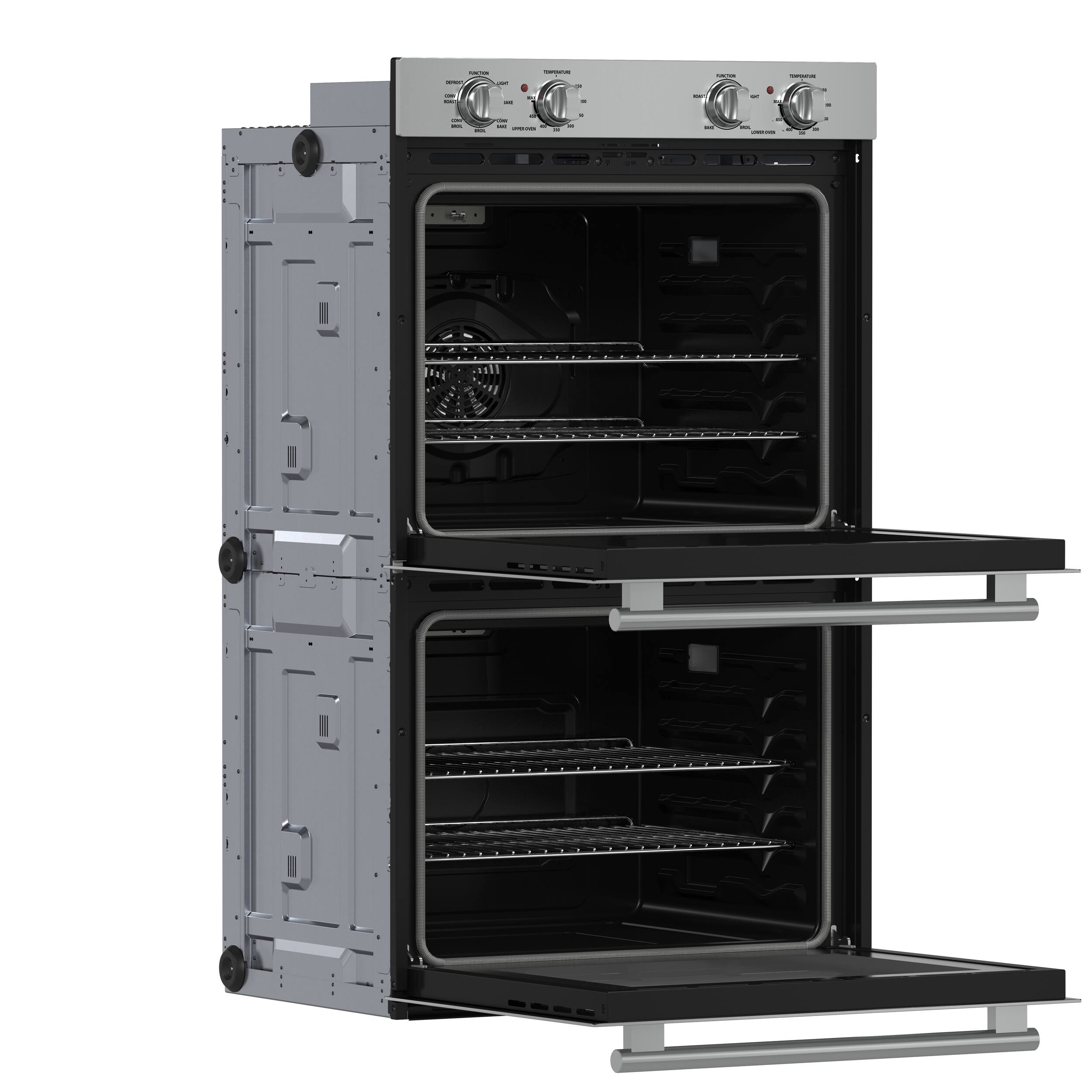 Alt View 3. Forno Appliances - Vomero 10 Cu. Ft. Electric Double Wall Oven - Stainless steel.