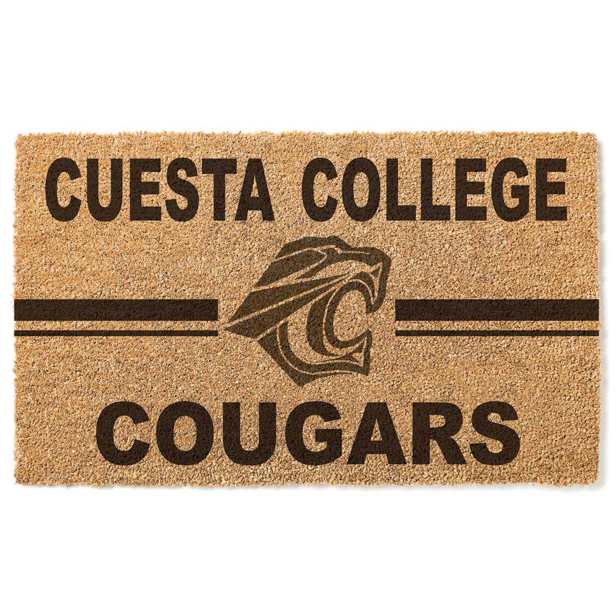 Cuesta College Cougars 18" x 30" Team Logo Doormat