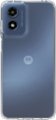 SaharaCase - Hybrid-Flex Hard Shell Series Case for Motorola Moto G Play (2024) - Clear