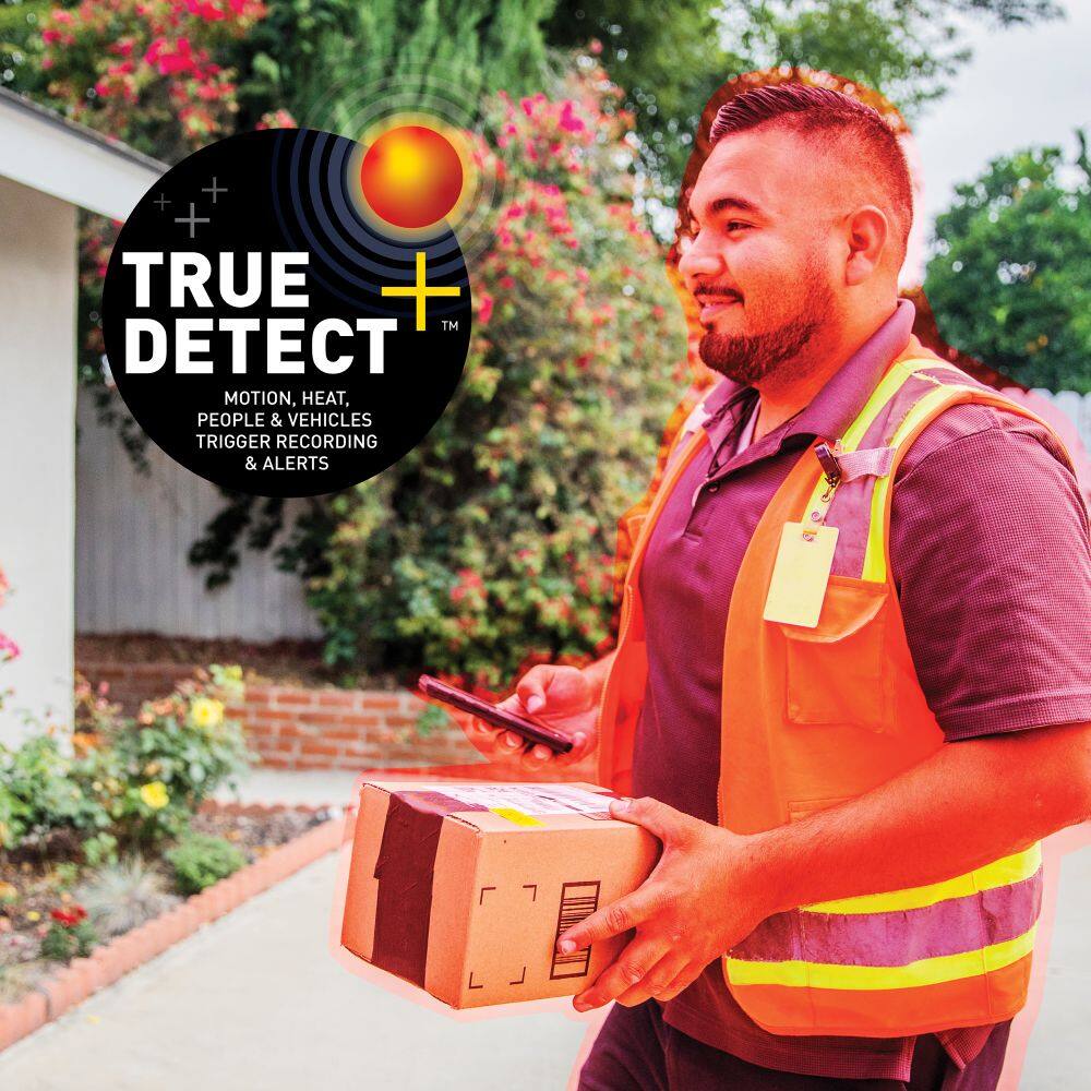 TRUE DETECT™ MOTION, HEAT, PEOPLE & VEHICLES TRIGGER RECORDING & ALERTS