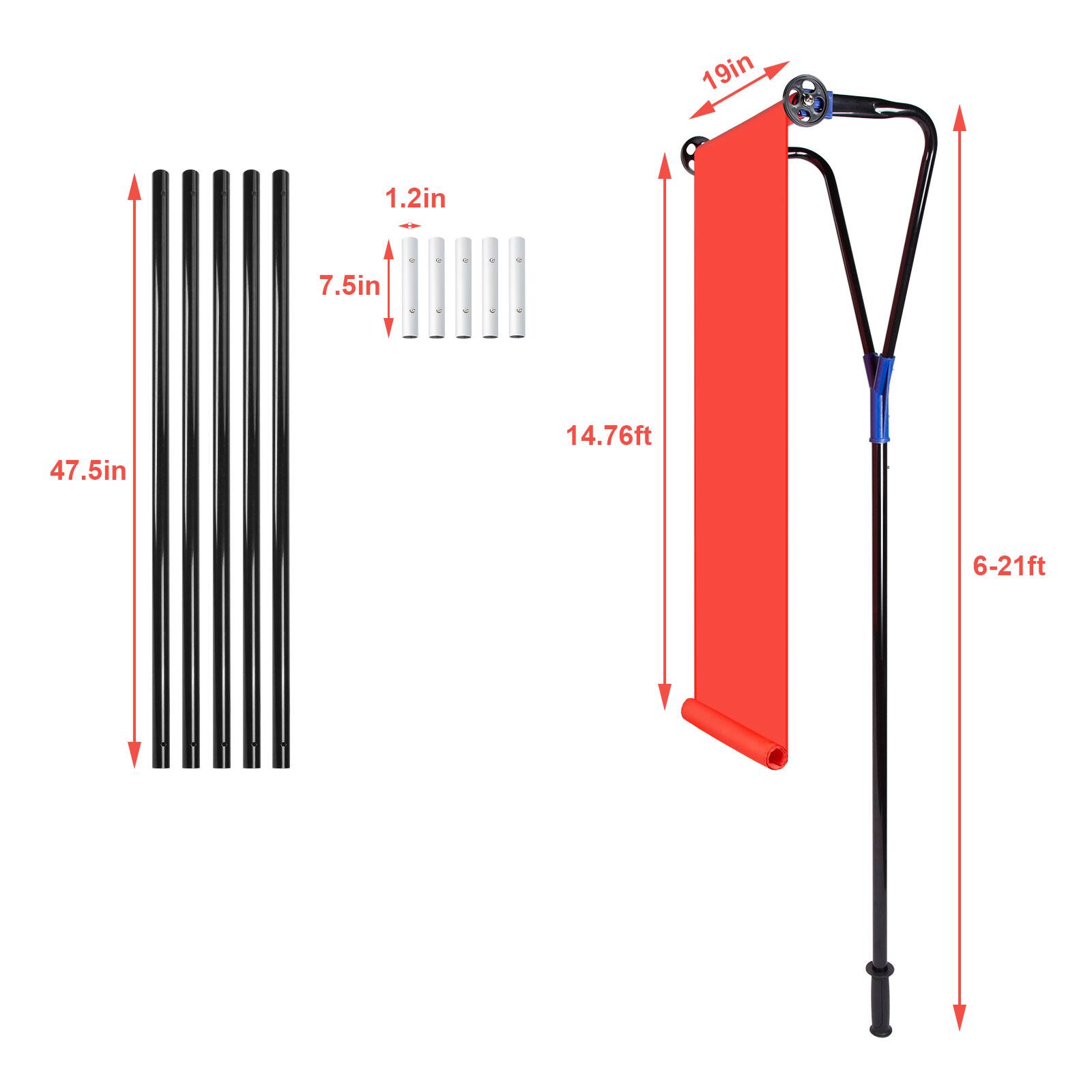 19in, 1.2in, 7.5in, 47.5in, 14.76ft, 6-21ft
