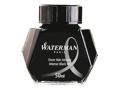 Waterman - Bottled Ink Pen Refill, Black Ink (S0110710)