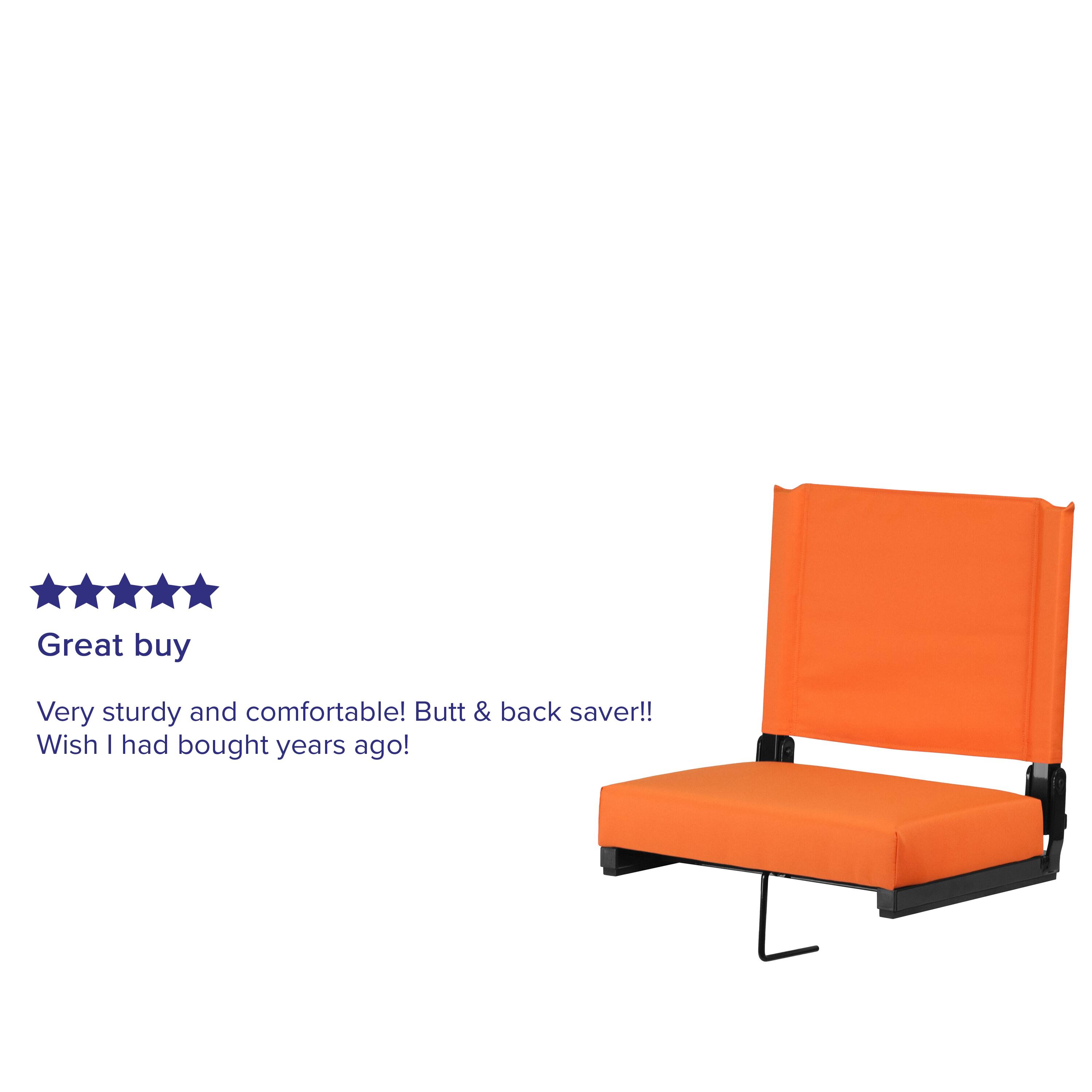Great buy

Very sturdy and comfortable! Butt & back saver!! Wish I had bought years ago!