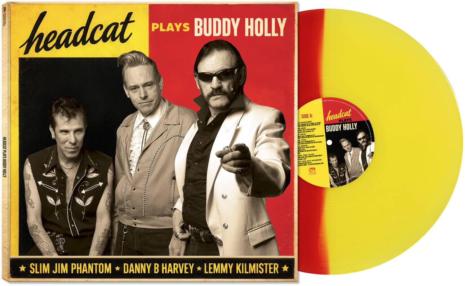 The Head Cat - Sings Buddy Holly   - VINYL LP