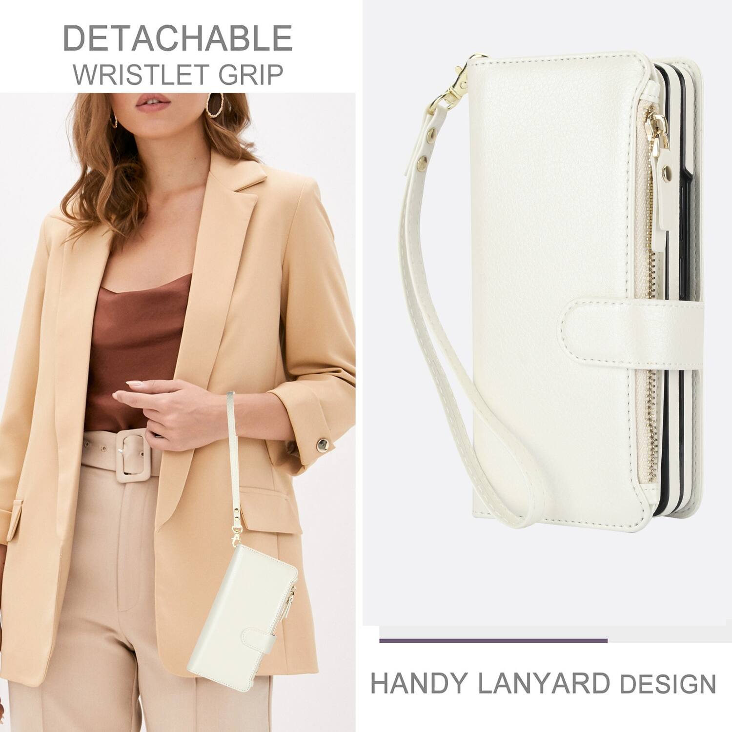 DETACHABLE WRISTLET GRIP  
HANDY LANYARD DESIGN