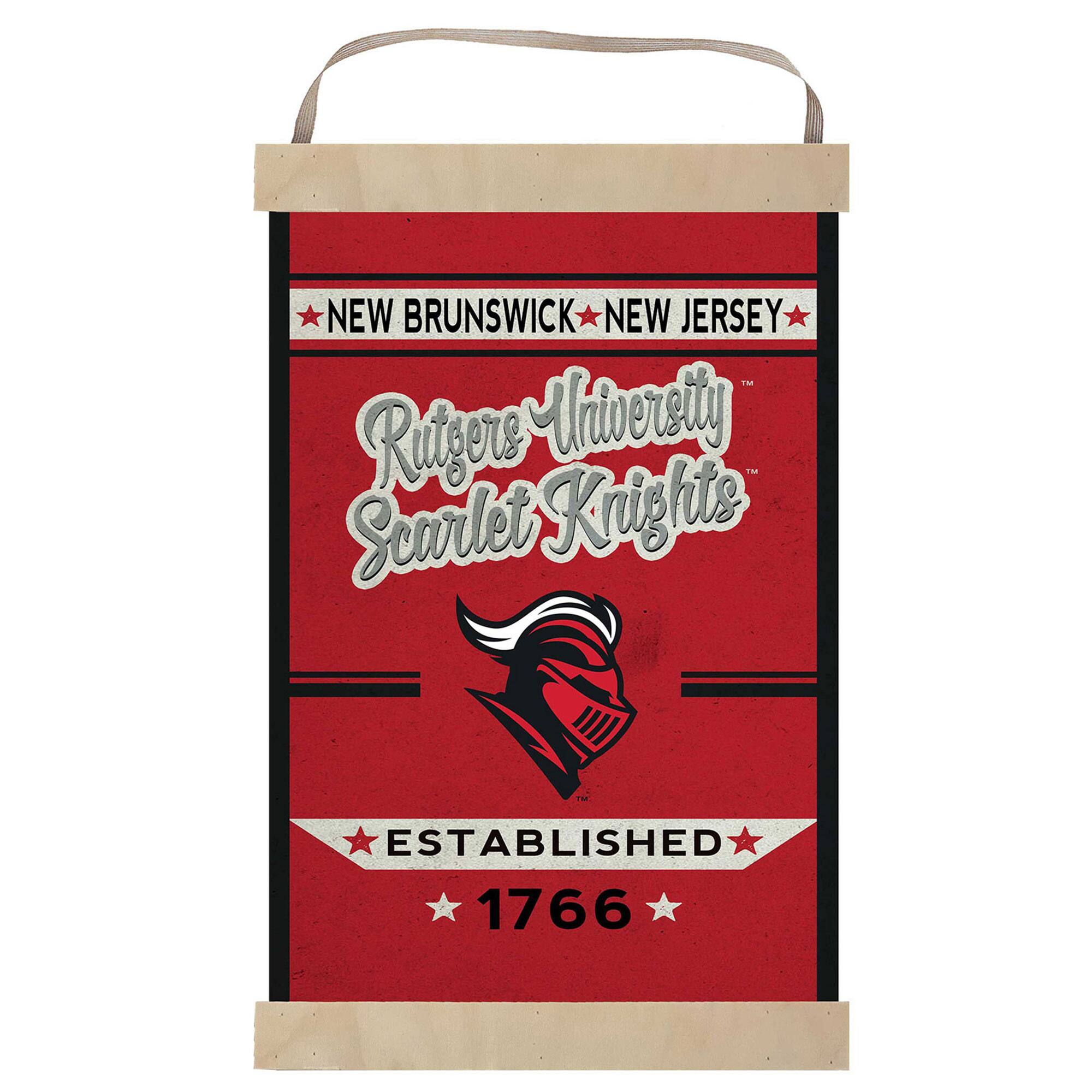 NEW BRUNSWICK NEW JERSEY  
Rutgers University  
Scarlet Knights  
ESTABLISHED 1766