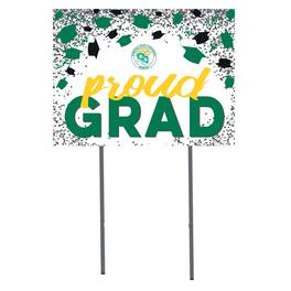 Jardine - Norfolk State Spartans 18" x 24" Proud Grad Yard Sign - White