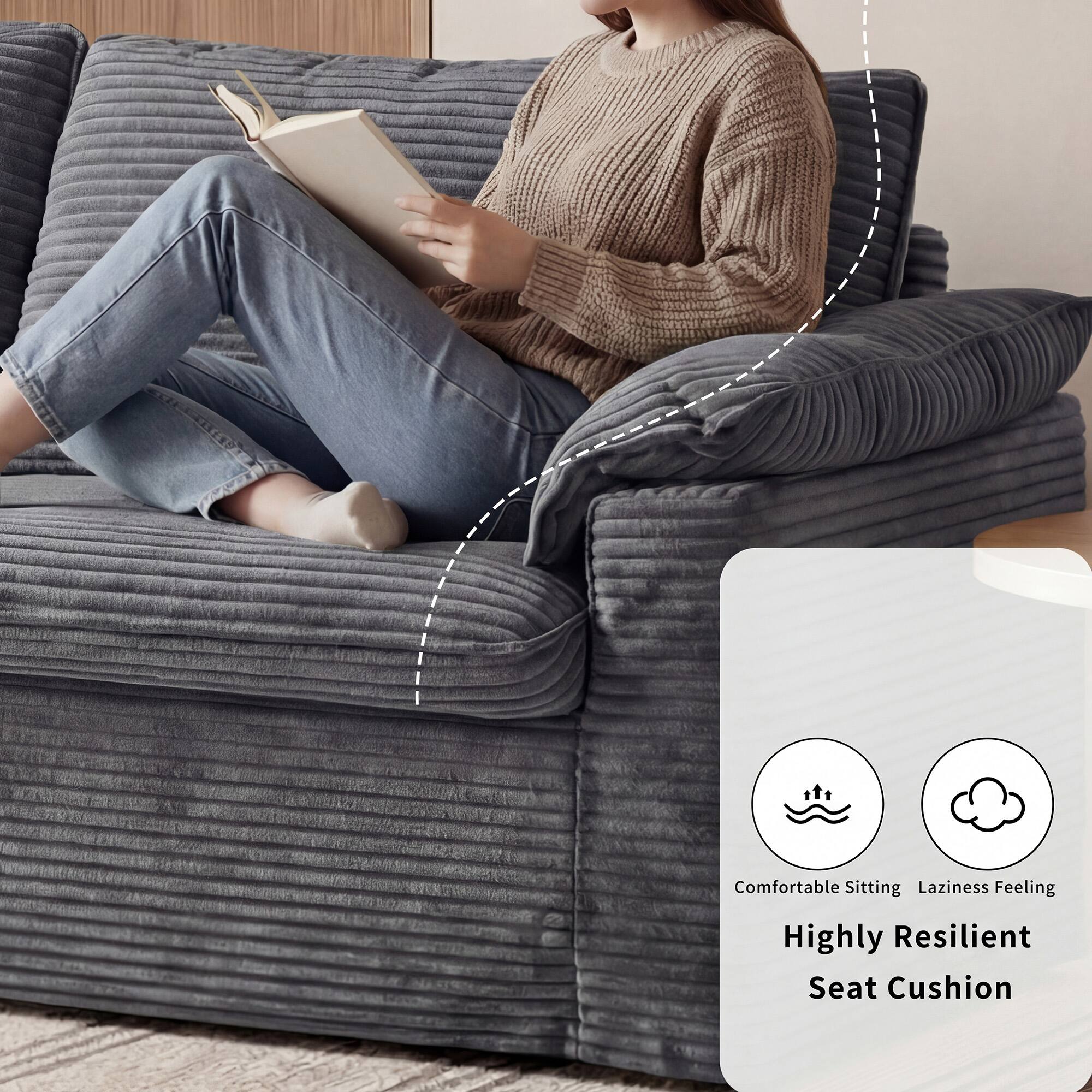 Comfortable Sitting Laziness Feeling Highly Resilient Seat Cushion