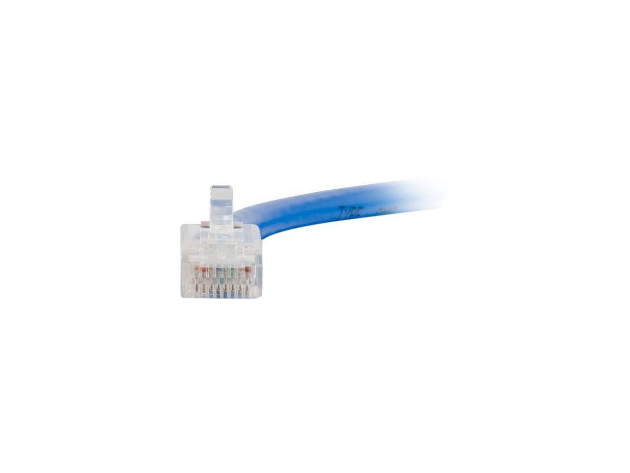 Alt View 1. Cables to Go - C2G 04094 Cat6 Cable - Non-Booted Unshielded Ethernet Network Patch Cable, Blue (10 Feet, 3.04 Meters).