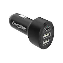 Energizer - Dual USB w/Type-C 32W Car Charger