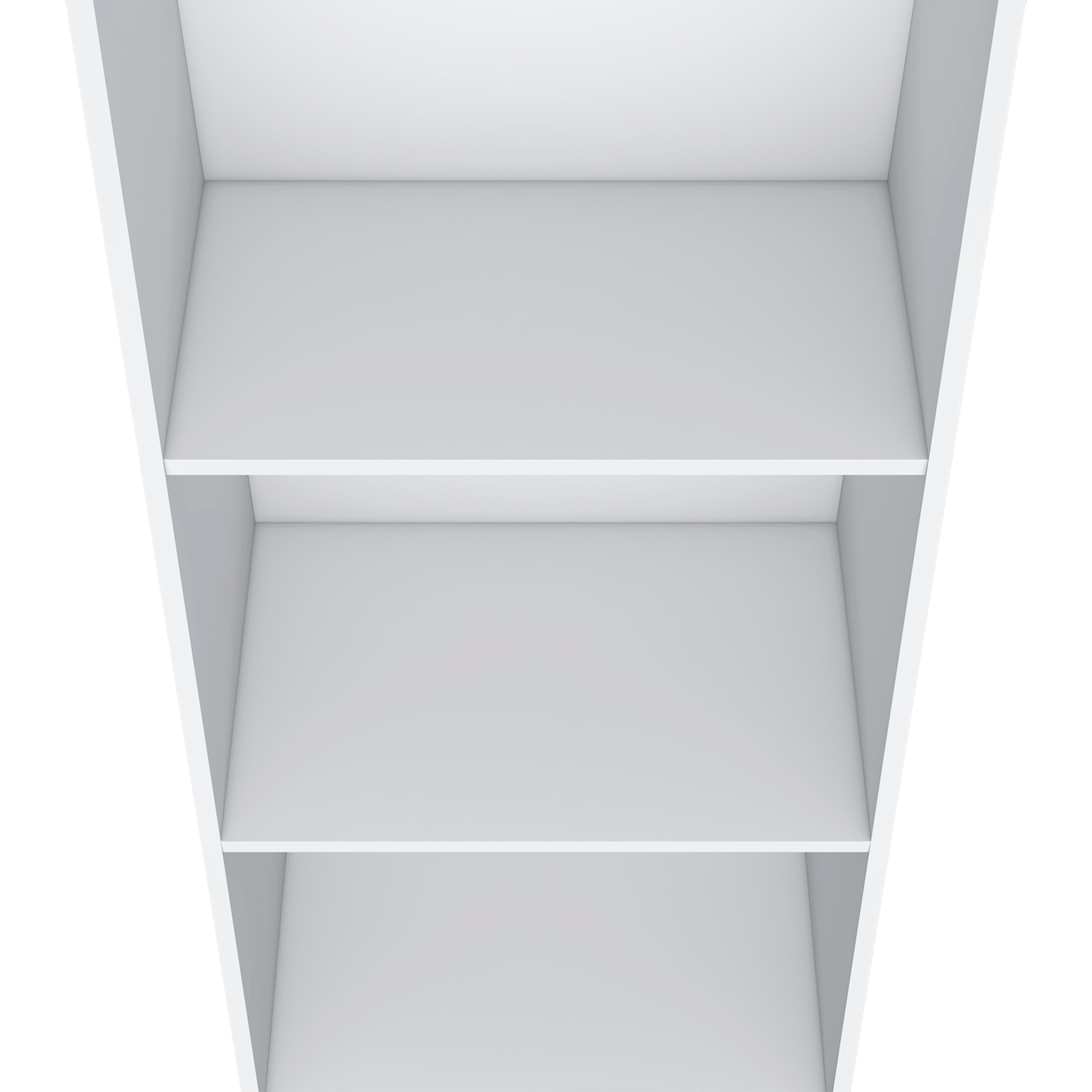 Alt View 2. Depot Eshop - Gakona Bookcase, 3 shelves - White.