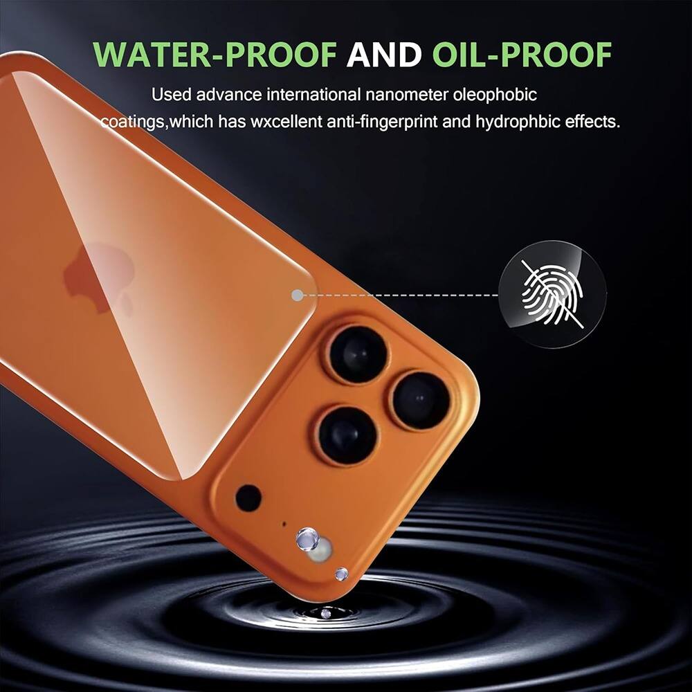 WATER-PROOF AND OIL-PROOF

Used advance international nanometer oleophobic coatings, which has excellent anti-fingerprint and hydrophobic effects.