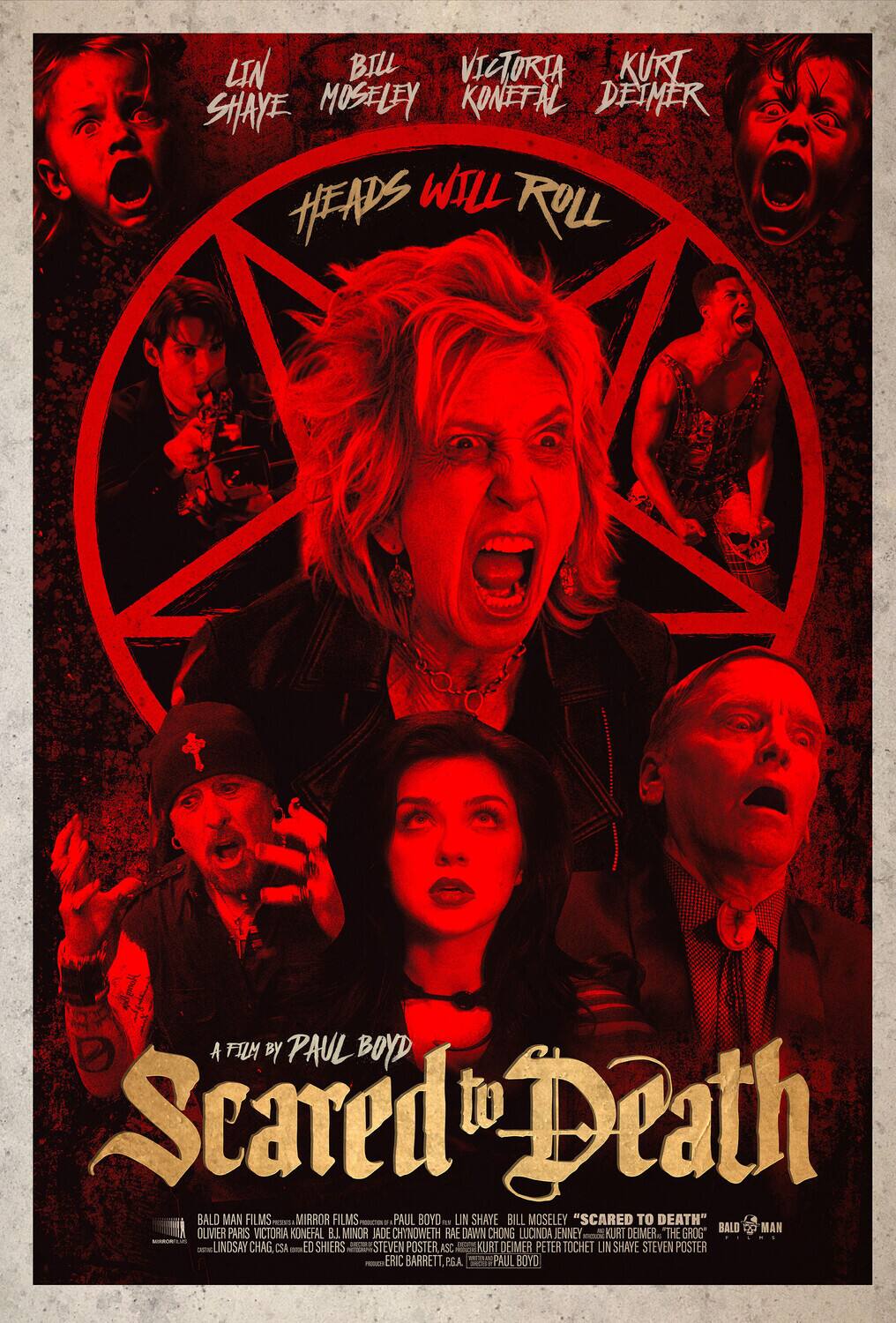 Front. Scared To Death   - DVD.
