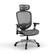 Front. Staples - Hyken Ergonomic Mesh Swivel Task Chair - Charcoal Gray.