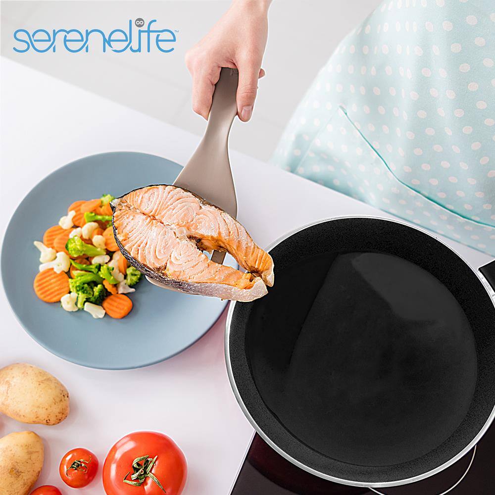 Alt View 4. SereneLife - SereneLife 6-Piece Pots and Pans Set – Nonstick - None.