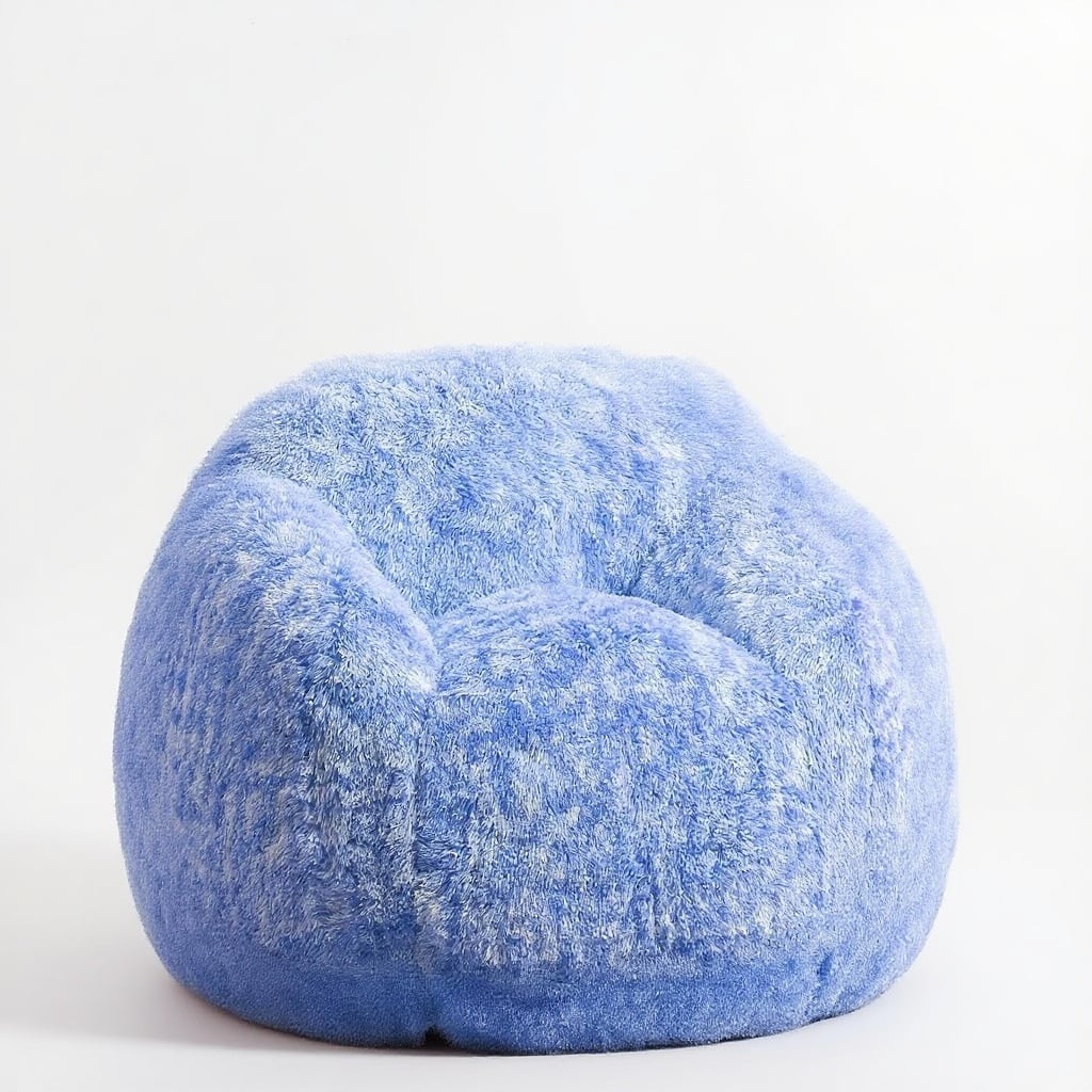 Acekool - Bean Bag Chair, with Armrest - Blue