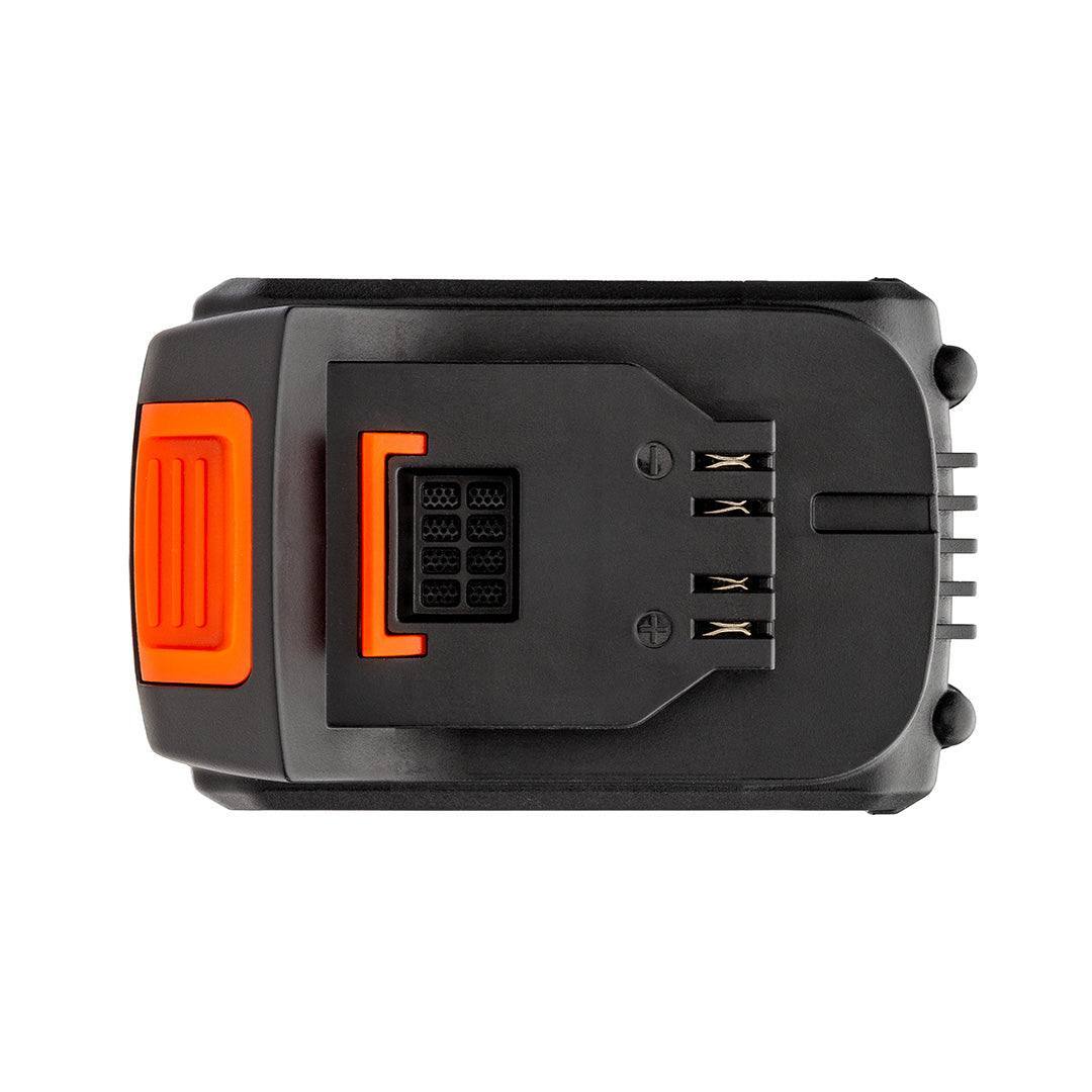 Alt View 2. SENIX - X2 20V Max* 5.0 Ah Lithium-ion Battery - Black.