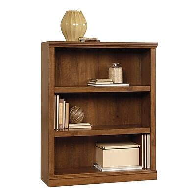 Alt View 2. Sauder - Sauder Select 44"H 3-Shelf Bookcase, Oiled Oak (410372) - Oak.