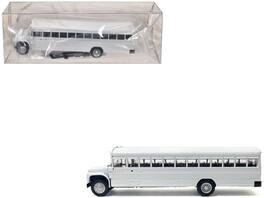 School Bus 1/87 (HO) Plastic Model by Promotex - White
