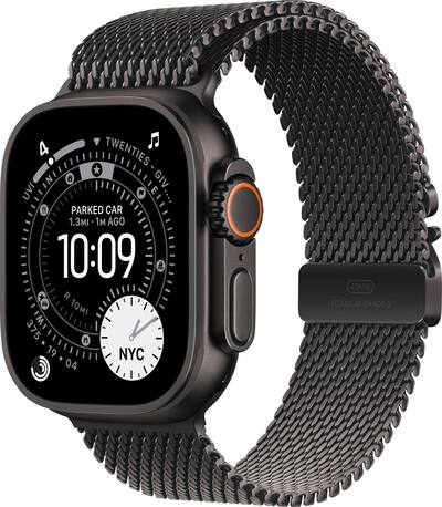 Apple Watch Ultra 3 (GPS+Cellular) 49mm Titanium Case with Apple Watch Ultra 3 (GPS+Cellular) 49mm Titanium Case with