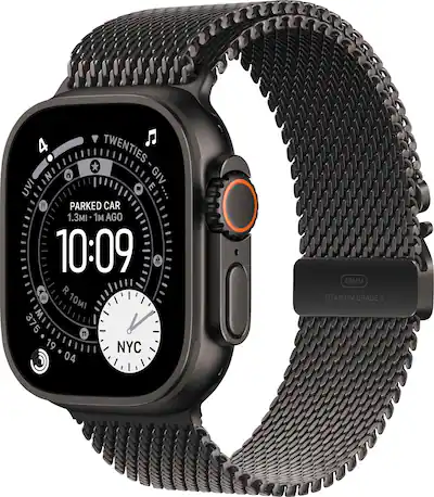 Apple Watch Ultra (GPS+Cellular) 49mm Titanium Case with