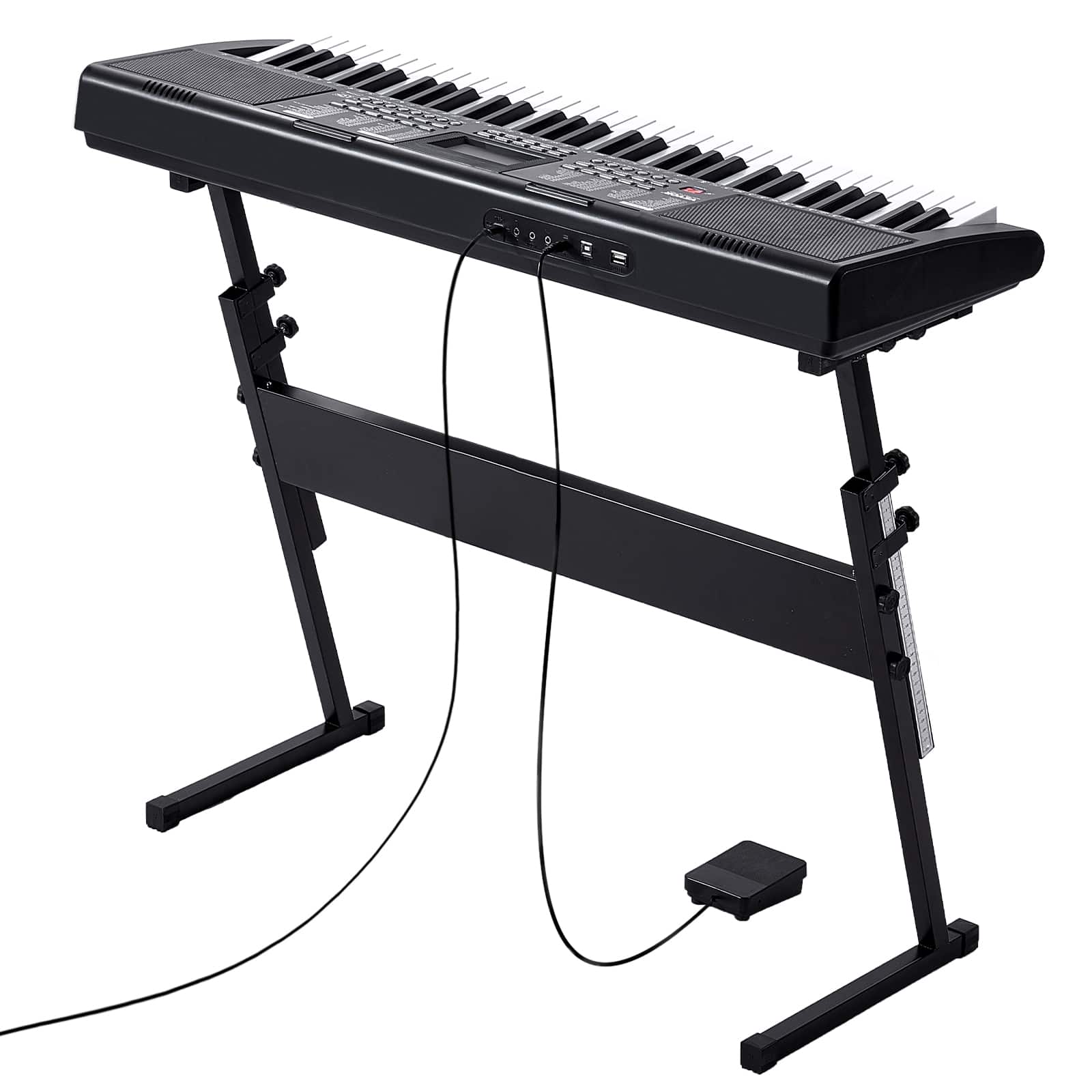 VEVOR 61 Key Digital Keyboard Piano,Lighted Keys, Electric