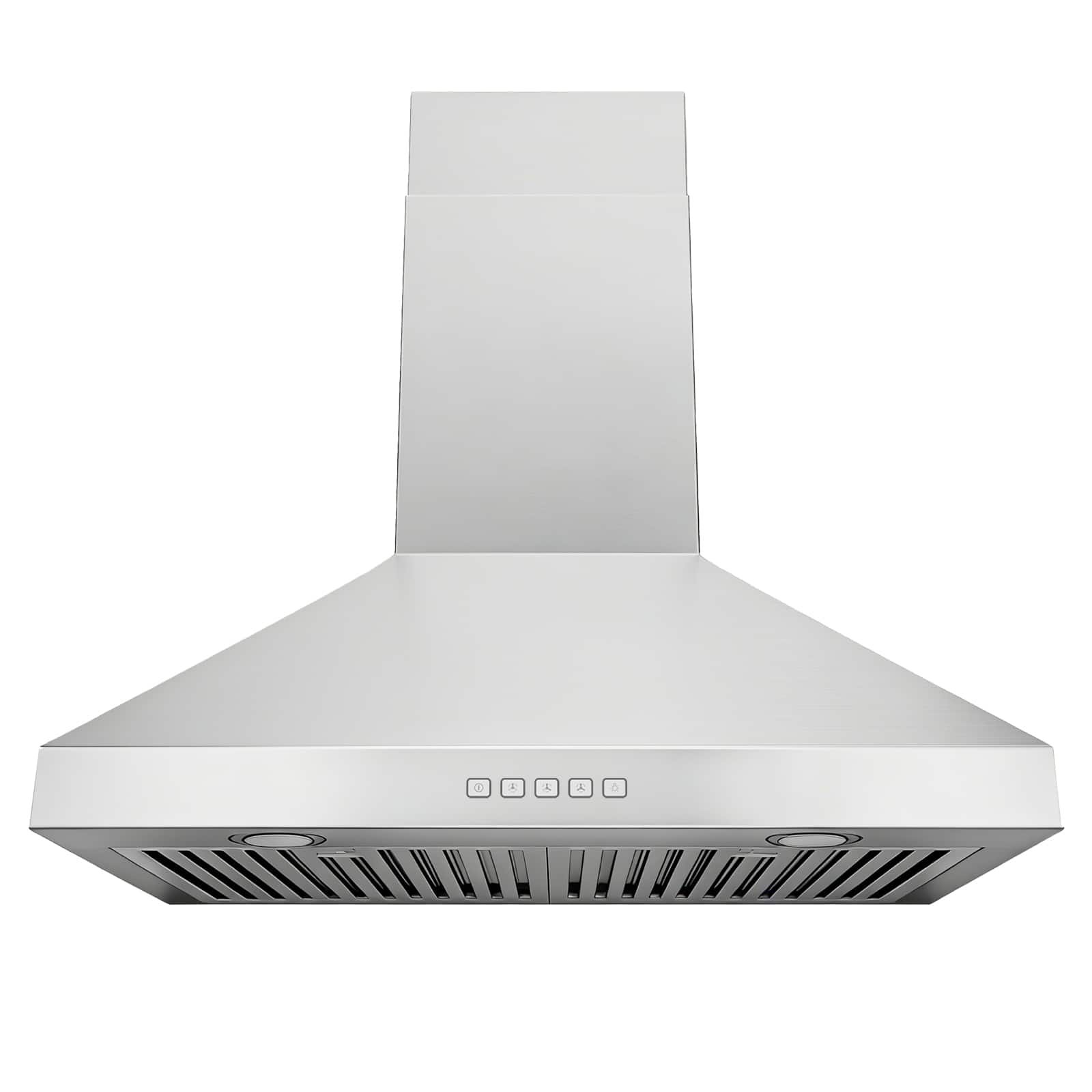 Hauslane - 30 inches - Convertible - Wall Range Hood - Silver