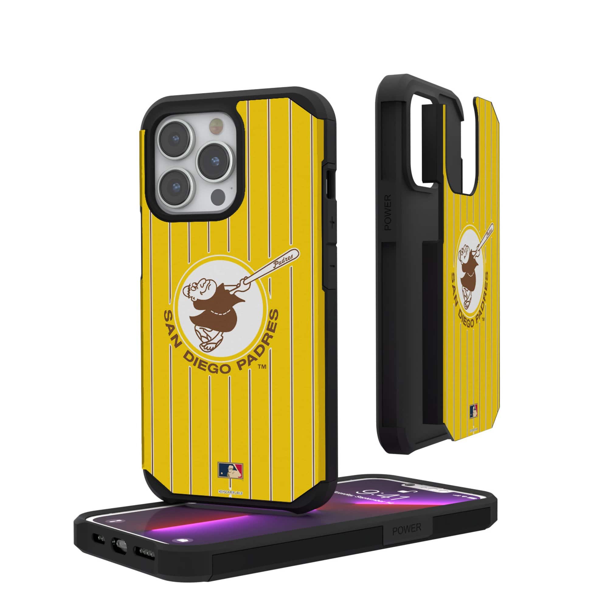 Keyscaper - MLB - San Diego Padres iPhone Pinstripe Cooperstown Design Rugged Case - 12 mini/13 mini - Multicolor price history on PriceWatchPro
