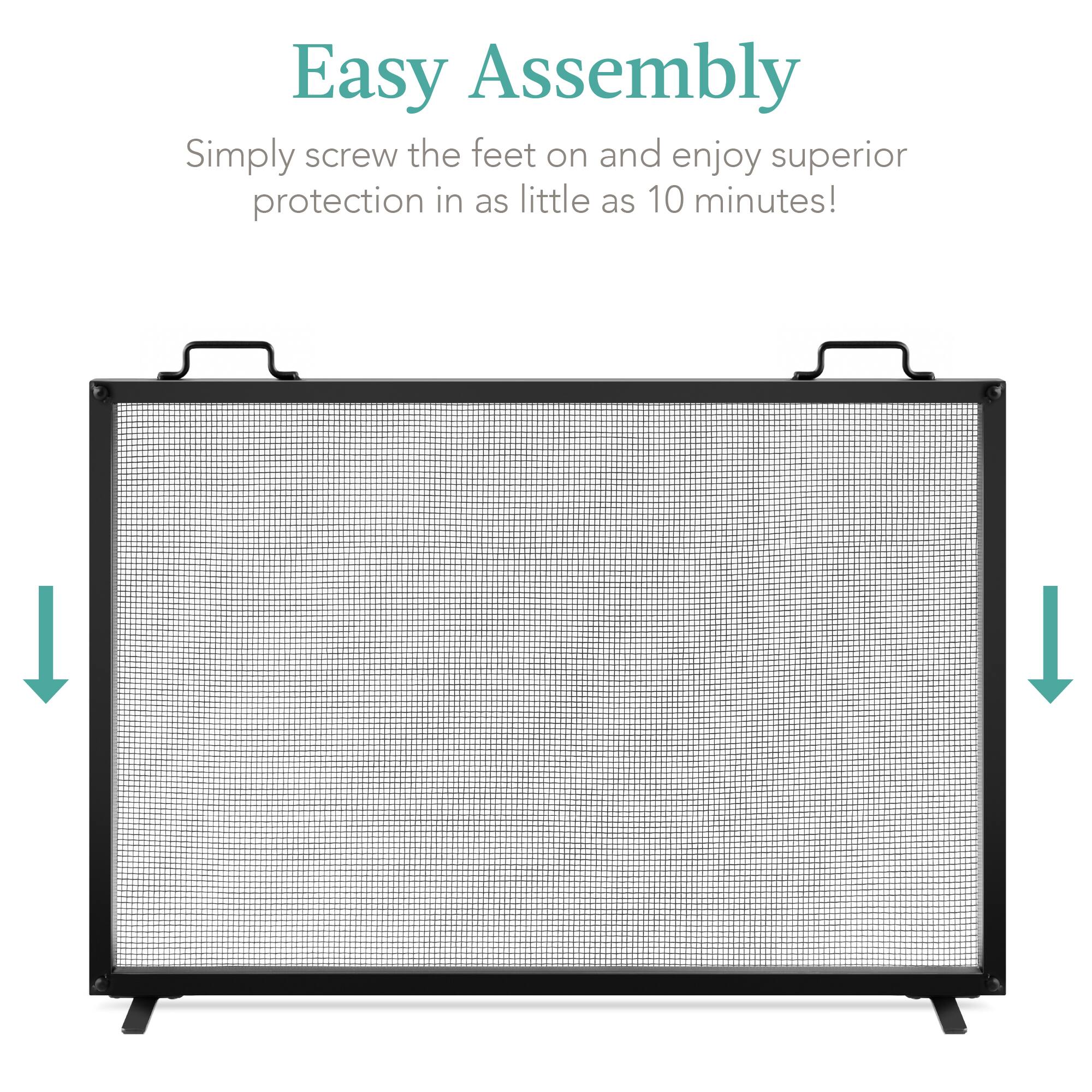 Easy Assembly

Simply screw the feet on and enjoy superior protection in as little as 10 minutes!