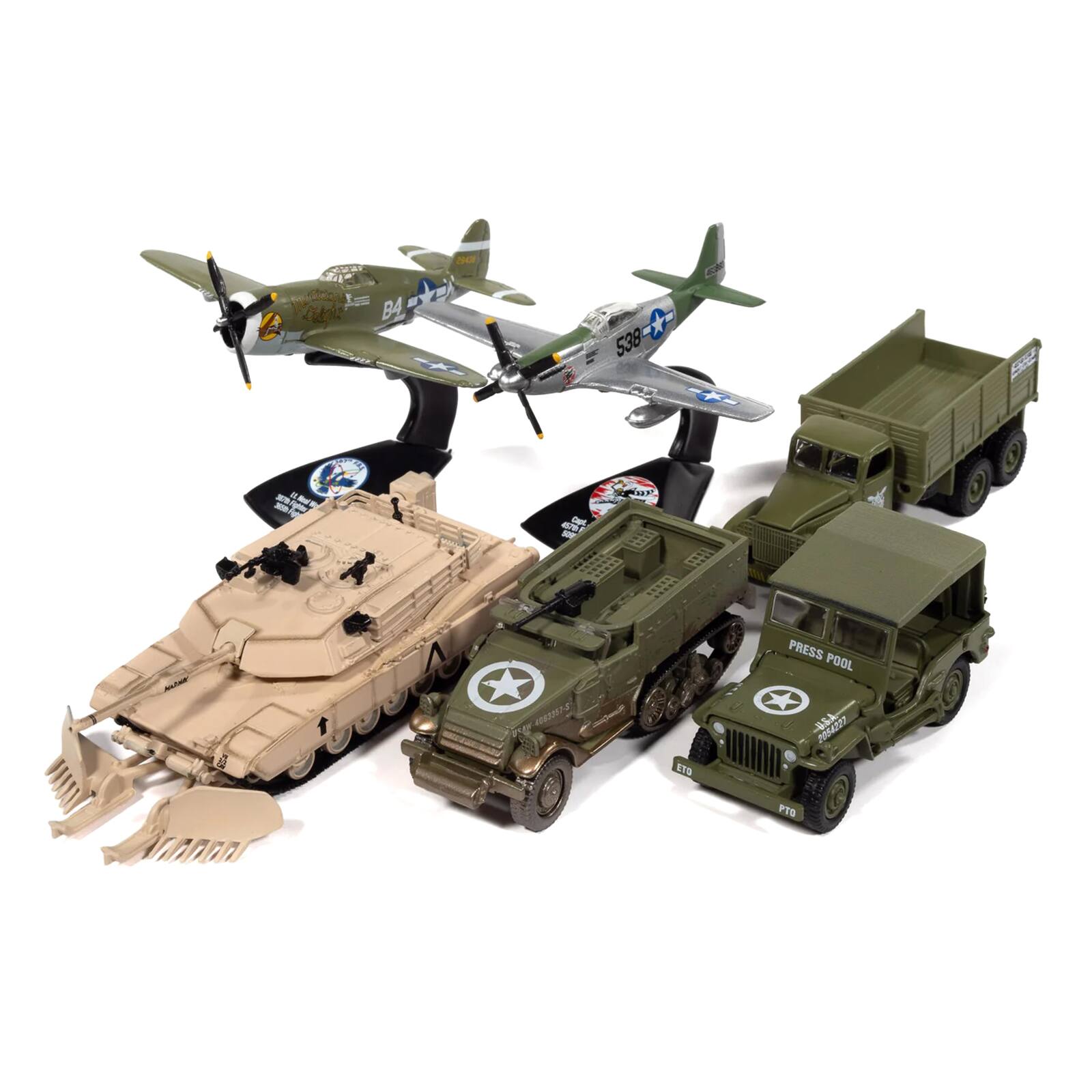 JHONNY LIGHTNING Korean War セットB（6種類入） Military
