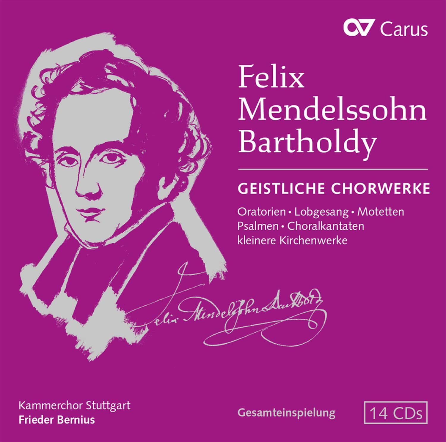 Kammerchor Stuttgart - Geistliche Chorwerke  - COMPACT DISCS