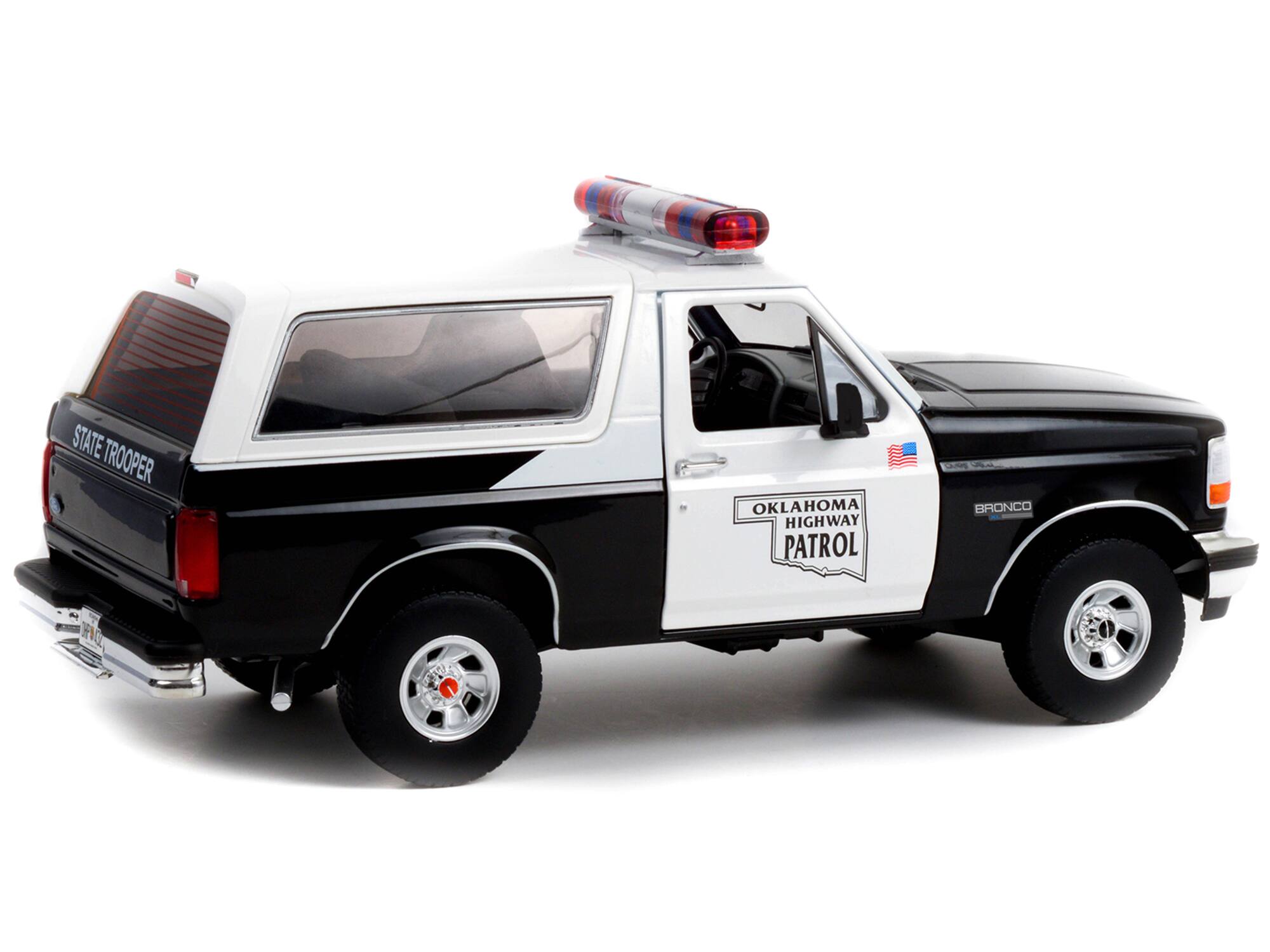 STATE TROOPER  
OKLAHOMA HIGHWAY PATROL  
BRONCO