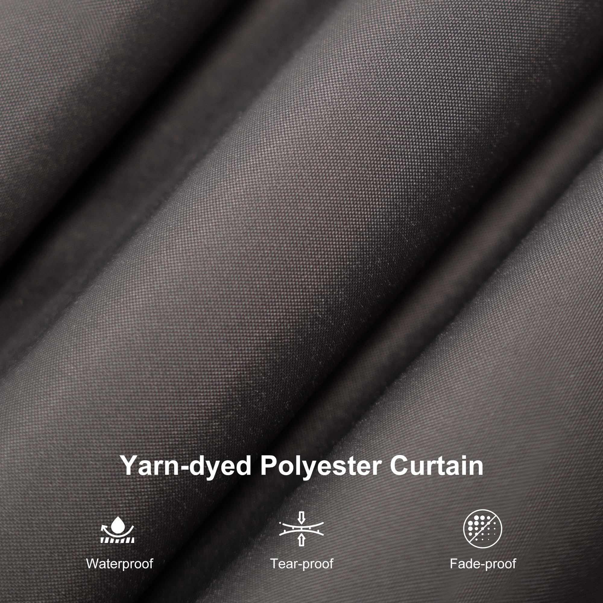 Yarn-dyed Polyester Curtain

- Waterproof
- Tear-proof
- Fade-proof