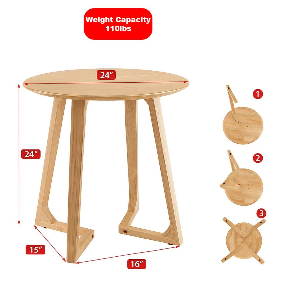Weight Capacity: 110lbs

24" (diameter)

24" (height)

15" (width)

16" (depth)