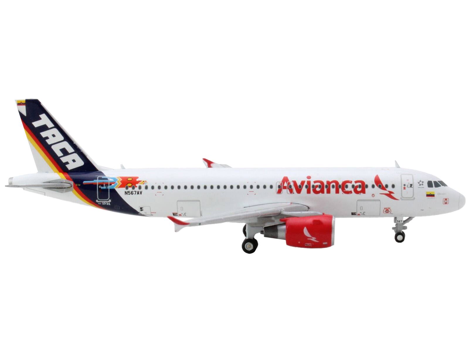 TACA N567AV was Avianca.