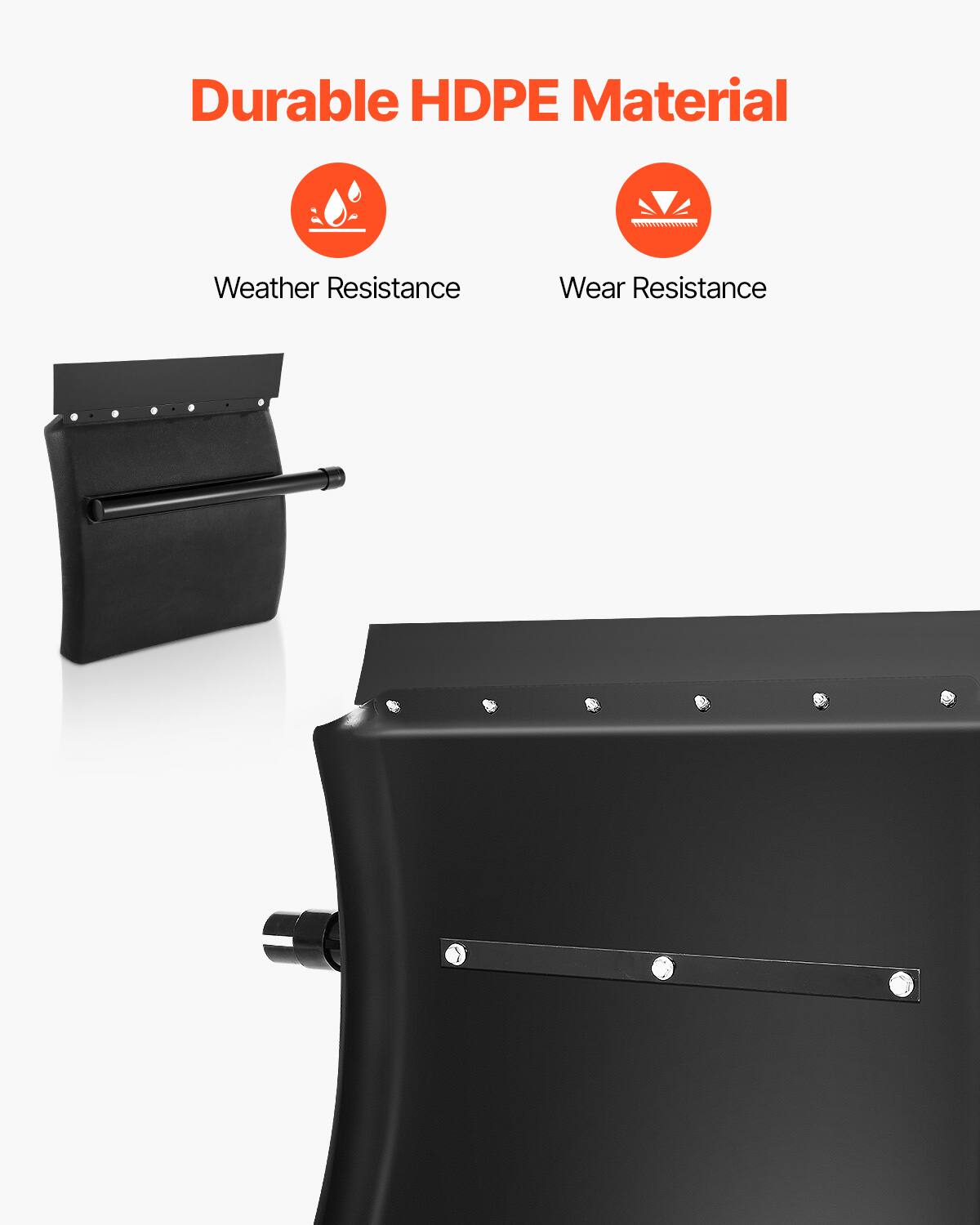 Durable HDPE Material  
Weather Resistance  
Wear Resistance