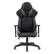 Front. CorLiving - Nightshade Gaming Chair - Black and Grey.