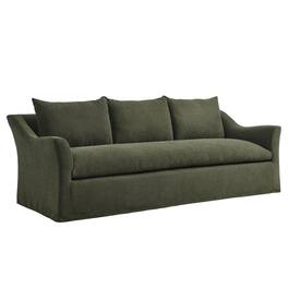 Somerset 92" Linen Blend Slipcovered Sofa by Modway - Sage