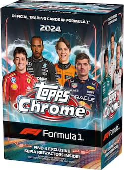 2024 Topps Chrome Formula 1 Racing Blaster Box SP-T24RACCF1B 2024 Topps Chrome Formula 1 Racing Blaster Box SP-T24RACCF1B