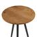 Alt View Zoom 32. Walker Edison - Modern Glam Minimal Round Side Table - English Oak/Black.