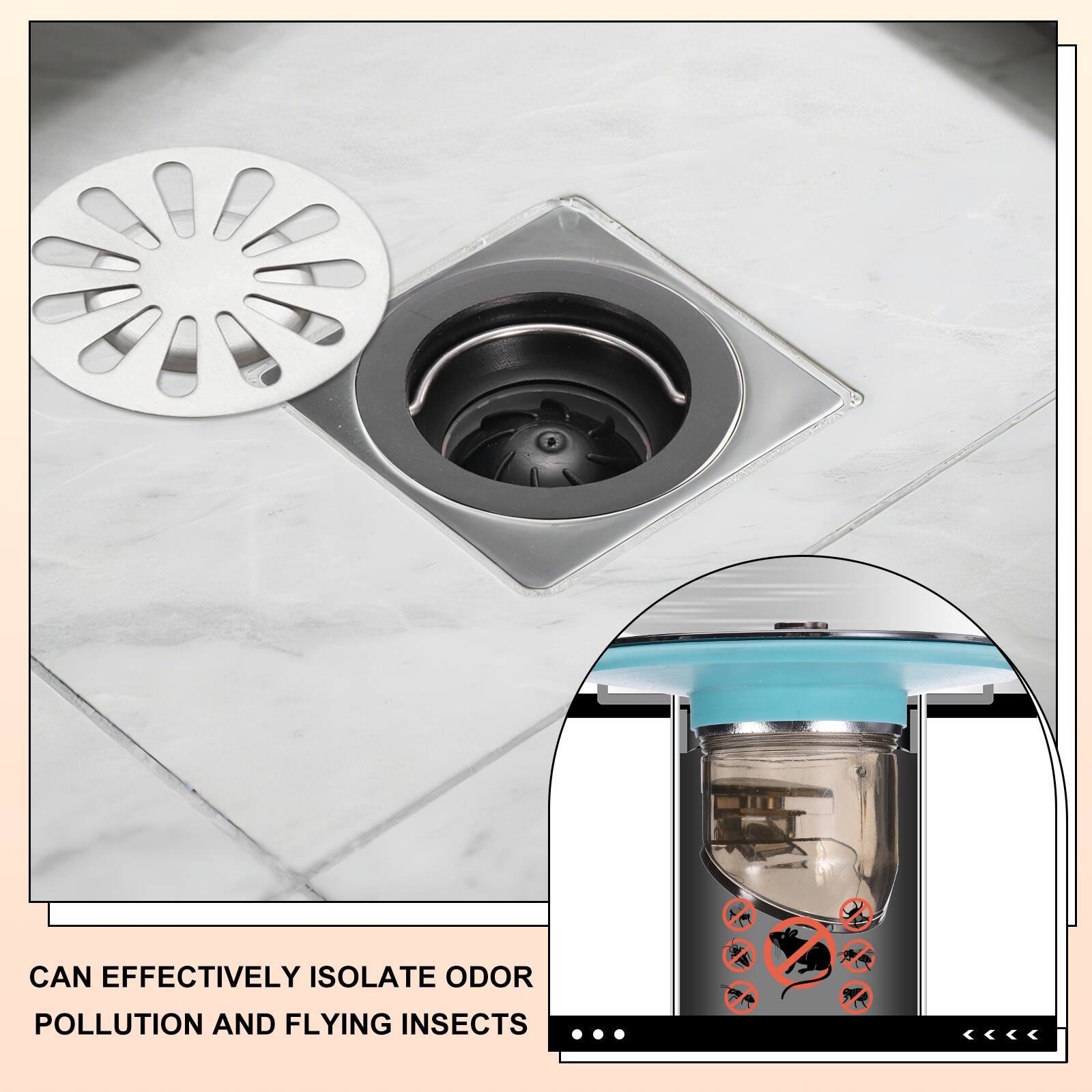 CAN EFFECTIVELY ISOLATE ODOR POLLUTION AND FLYING INSECTS