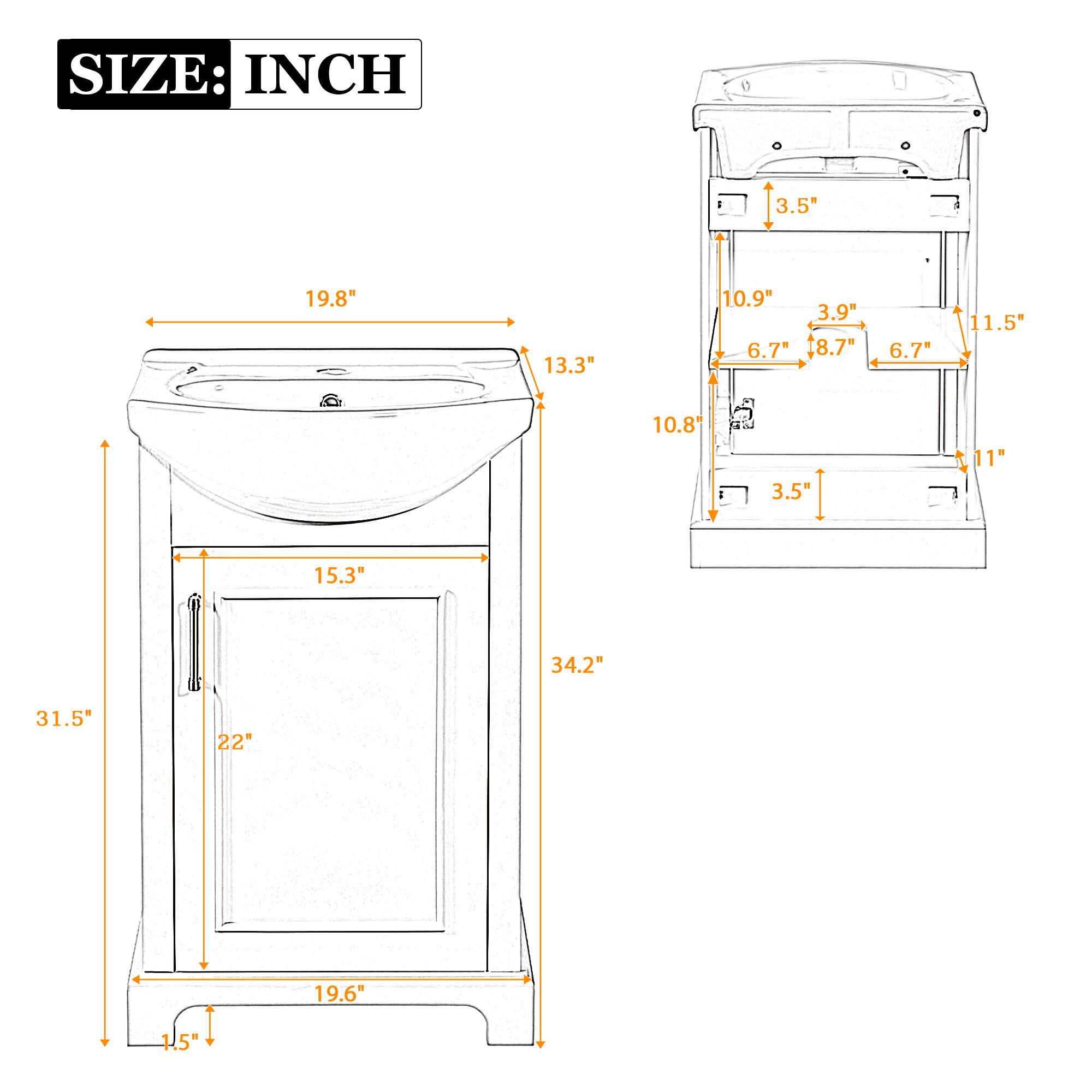 SIZE: INCH

3.5"
19.8"
13.3"
10.9"
6.7"
3.99"
8.7"
6.7"
11.5"
10.8"
3.5R
11"
15.3"
34.2"
31.5"
22"
19.6"
1.5"