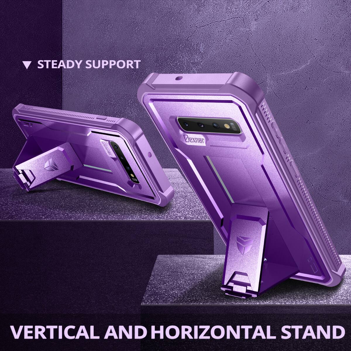 STEADY SUPPORT  
VERTICAL AND HORIZONTAL STAND